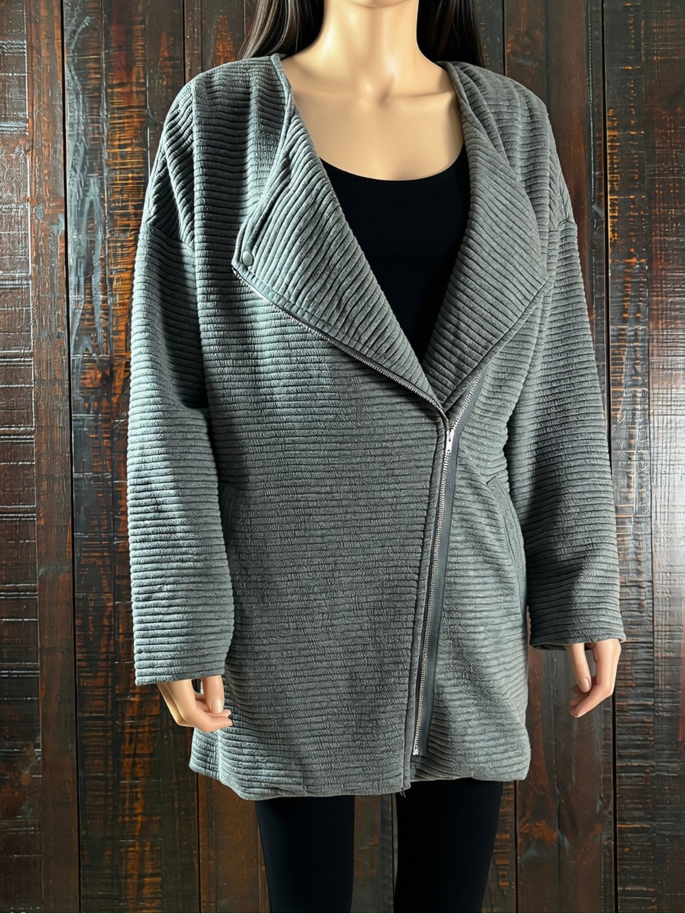MINKPINK Ribbed Biker-style Jacket NWT Medium